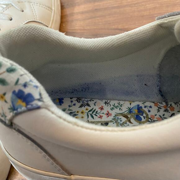 KEDS X RIFLE PAPER CO Pursuit Bramble Lace Up Casual Sneakers Size 10 - Picture 11 of 12